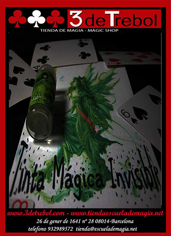 TINTA MAGICA INVISIBLE