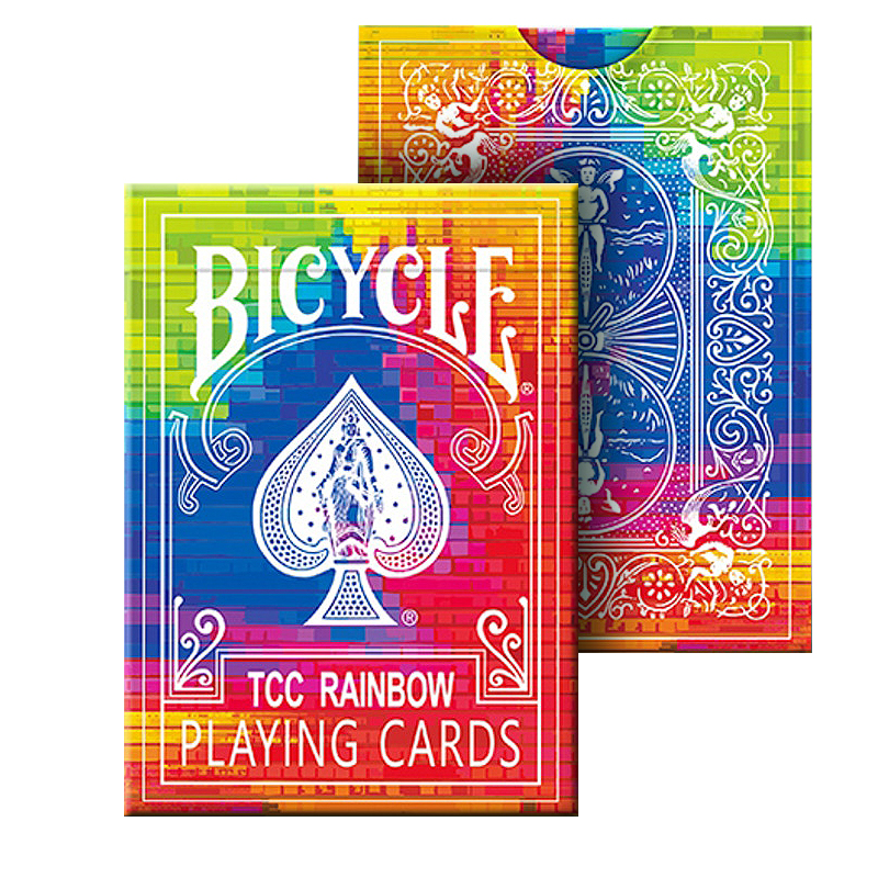 BICYCLE TCC RAINBOW PLAYING CARD